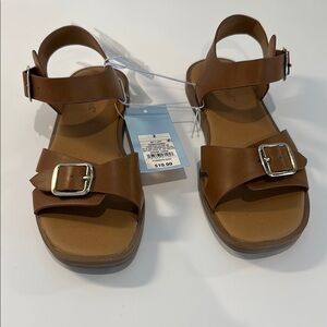 Brown Kids Sandals, Cat & Jack NWT